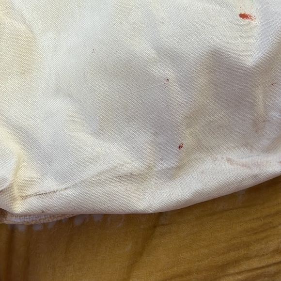 Hand painted strawberry tote bag - Picture 6 of 6